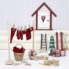 kit diy creatif maison porte lutin noel