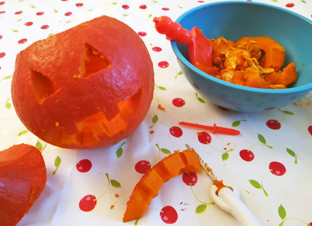 comment sculpter une citrouille halloween