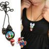 collier-sautoir bijoux illustration super mario années 80