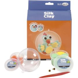 kit diy modelage pate autodurcissante animaux poule
