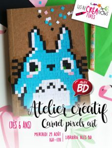 atelier pixel art totoro
