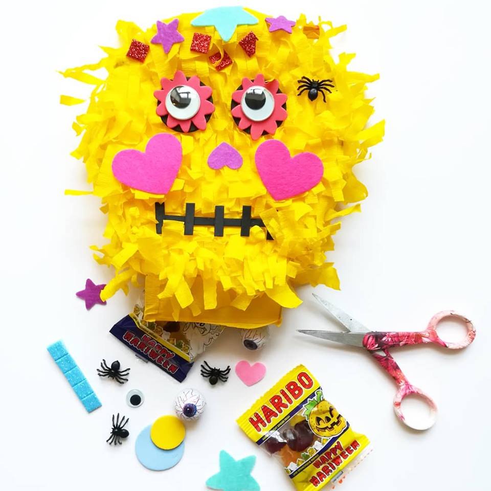 atelier creatif pinata halloween