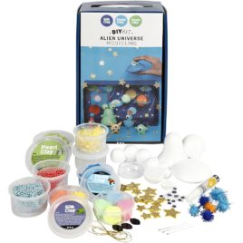 Kit créatif enfant DIY pâte à modeler les aliens de l’espace
