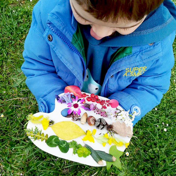 Découvrir le land art avec les enfants