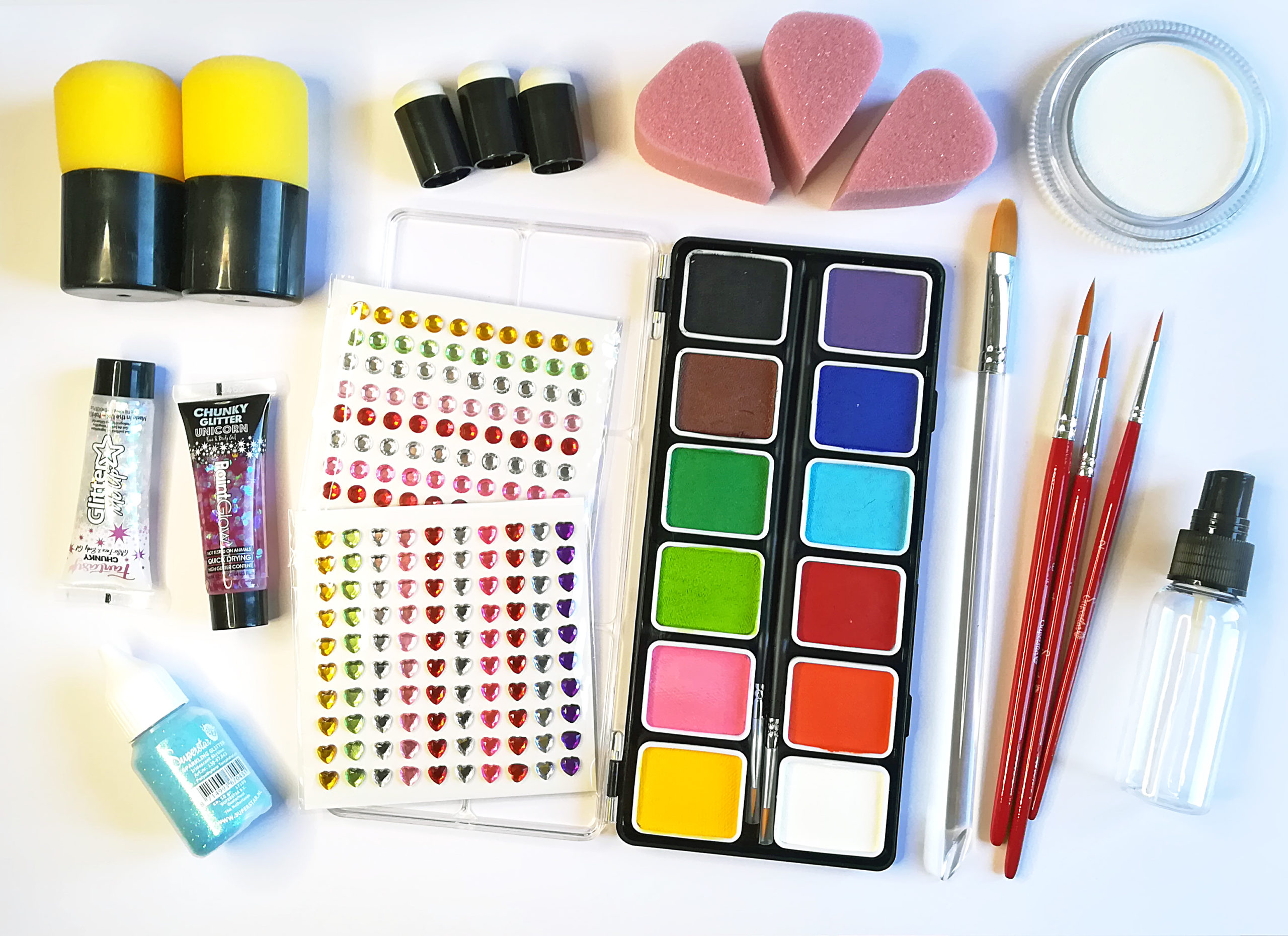 Kit complet pour débuter le maquillage artistique enfant