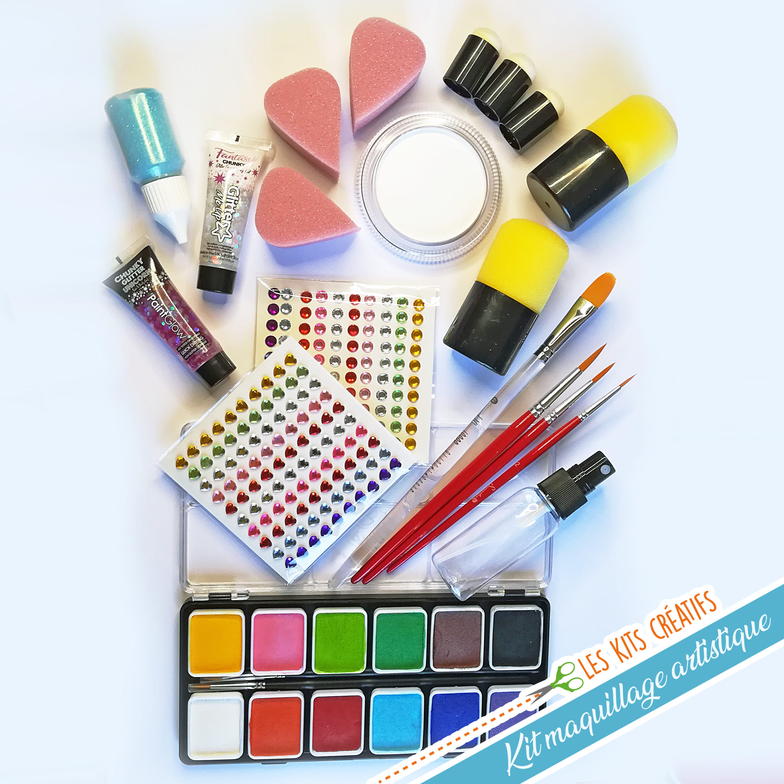 Kit complet pour débuter le maquillage artistique enfant