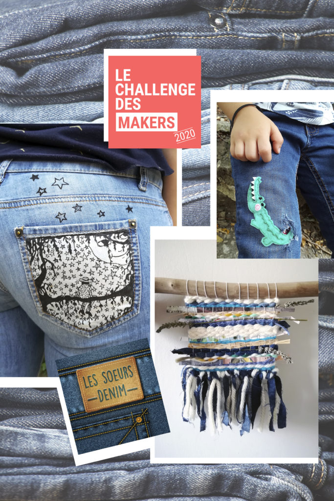 challenge oui are makers les soeurs denim