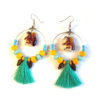 boucles oreilles createur animal totem boheme