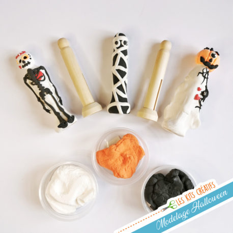 kit creatif modelage halloween