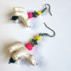 boucles oreille feerique animal totem ours polaire