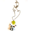 collier fantaisie createur animal totem boheme panda