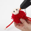 kit creatif lutin pere noel pompon