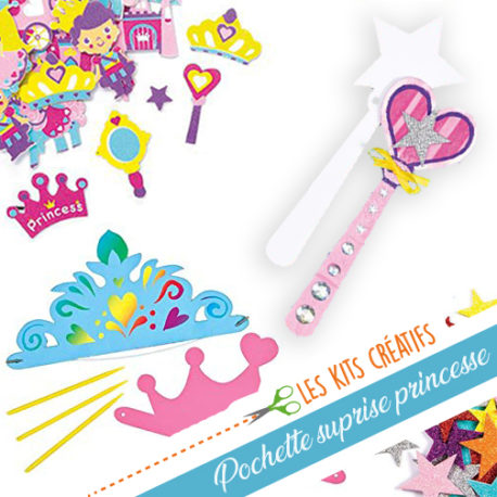 pochette surprise loisir creatif fille princesse
