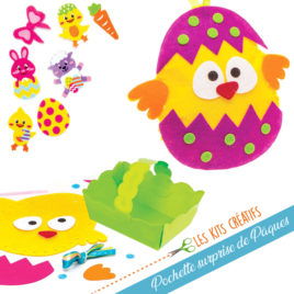 pochette surprise loisir creatif decoration bricolage facile paques enfant