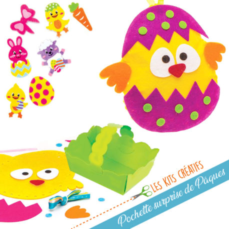 pochette surprise loisir creatif decoration bricolage facile paques enfant