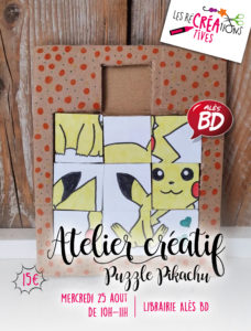 atelier creatif enfant vacance ales