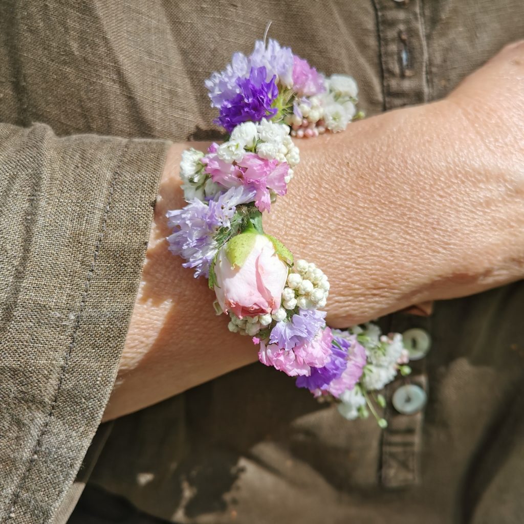atelier creatif diy fleur sechee couronne bracelet ales nimes montpellier