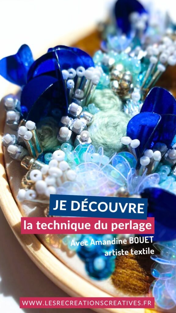 je découvre la technique du perlage