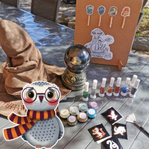 anniversaire enfant theme magie harry potter animation maquillage nimes ales avignon montpellier