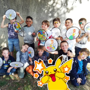 anniversaire enfant theme pokemon animation maquillage nimes ales avignon montpellier