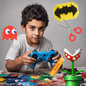 Moins d’écrans, plus de fun : 6 activités inspirées des jeux vidéos