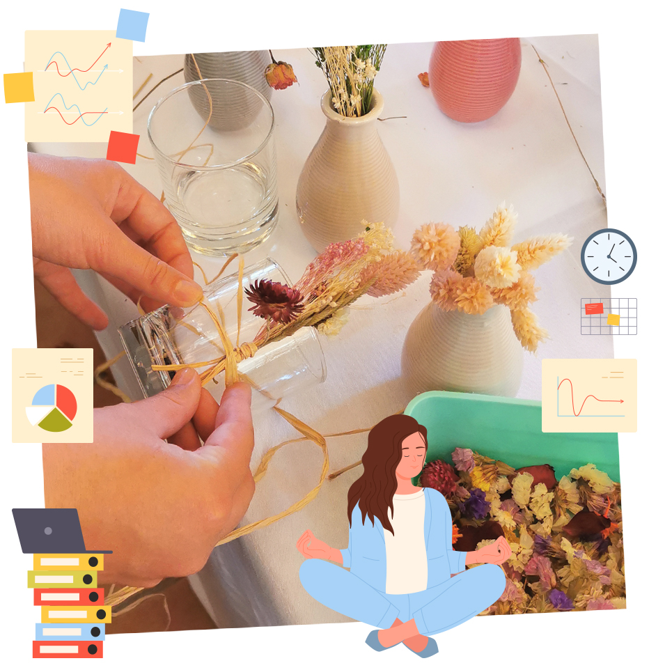 atelier creatif entreprise QVT QVTC montpellier nimes avignon aix