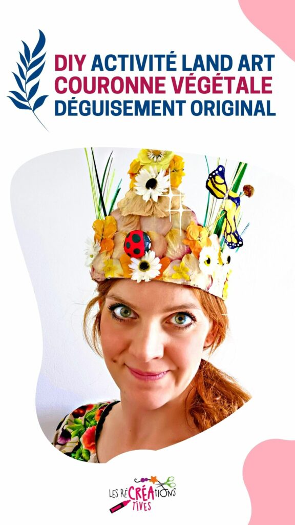 diy couronne vegetaux bois ecorce fleur
