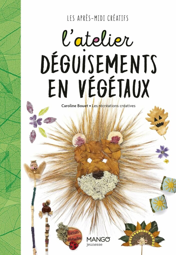 livre bricolage enfant atelier deguisement vegetaux