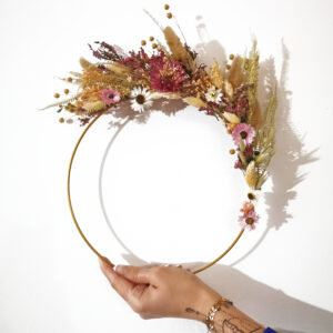 atelier creatif diy couronne fleur nimes montpellier avignon marseille