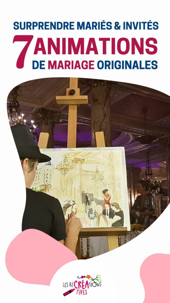 surprendre marié invité animation originale mariage