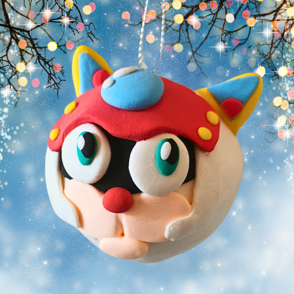 boule de noel geek modelage samourai pizza cat