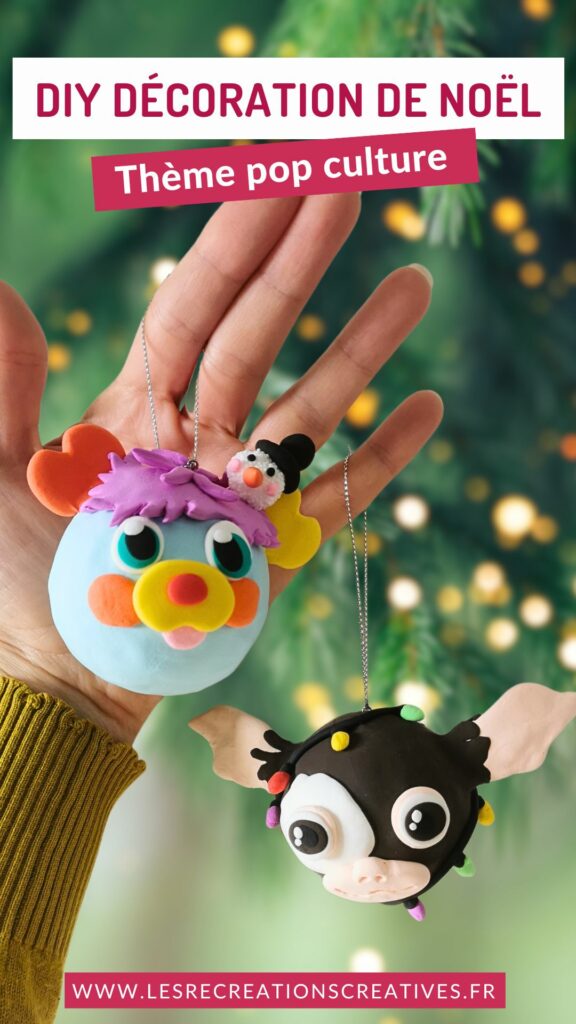 diy bricolage decoration de noel pop culture annee 80 90