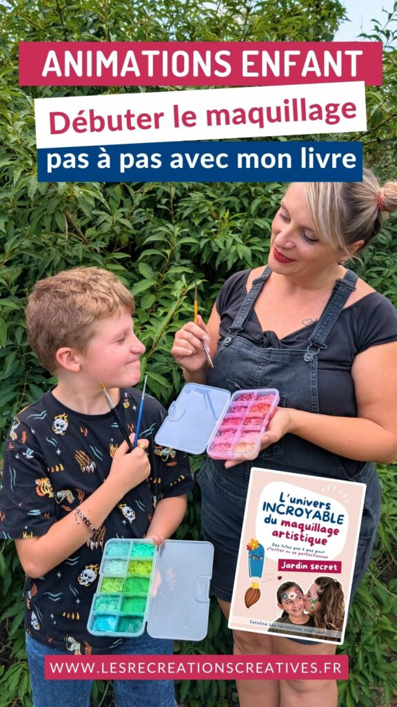 animation enfant débuter le maquillage artistique livre