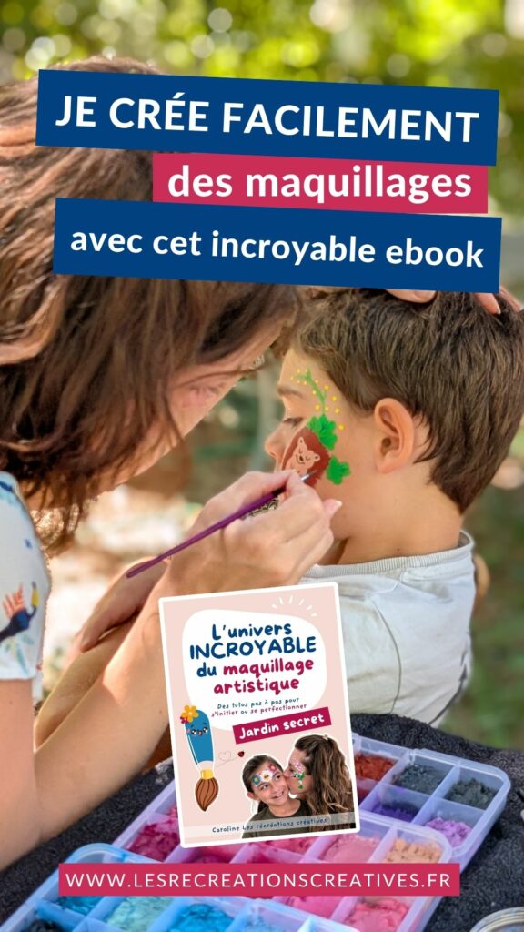 créer facilement maquillage enfant livre