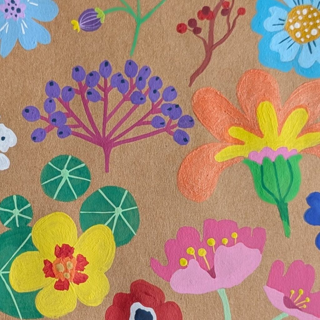 livre maquillage enfant thème nature jardin fleurs