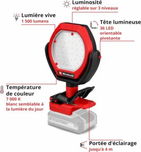 lampe led sans fil éclairage stand maquillage artistique enfant