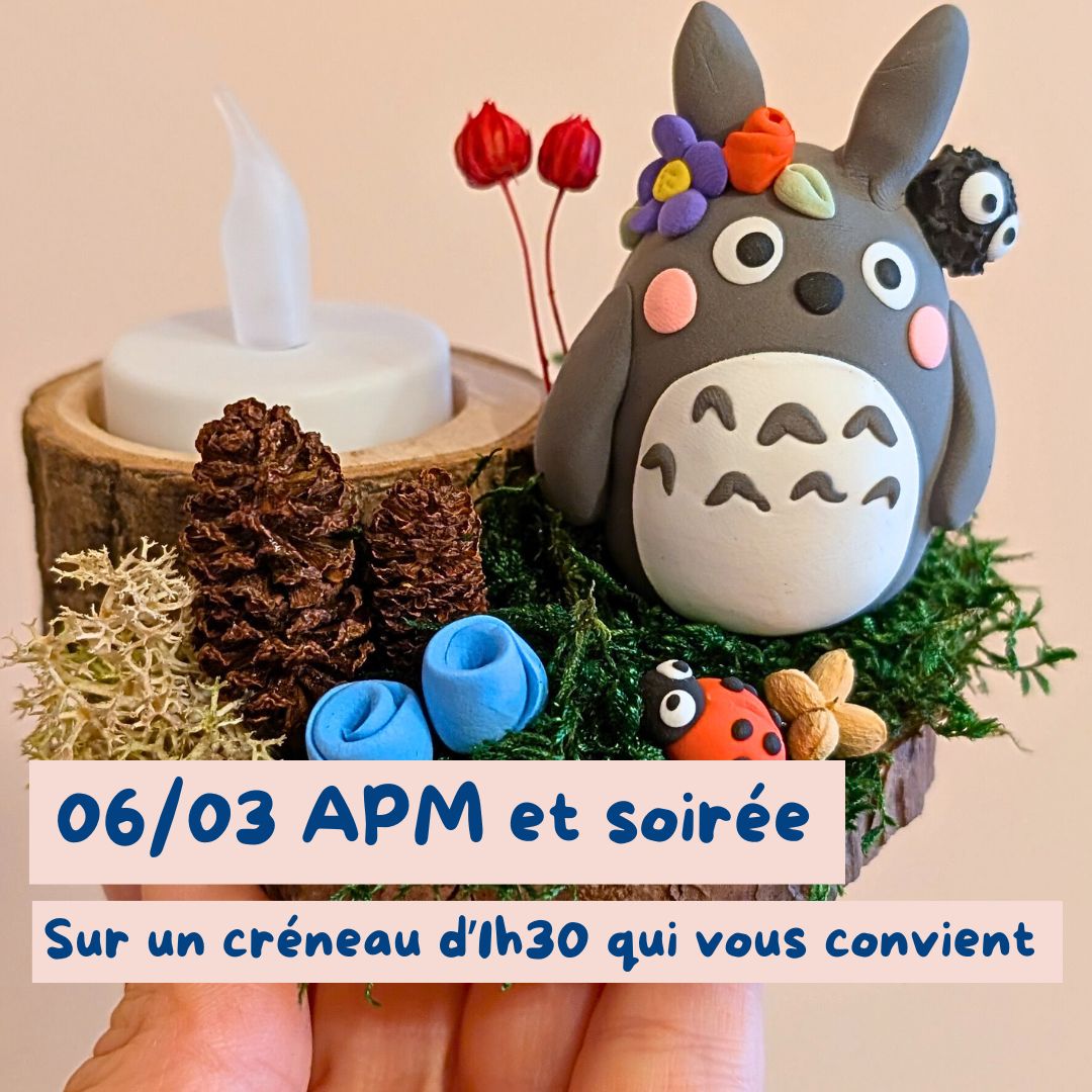 atelier creatif modelage kawaii ado adulte nimes