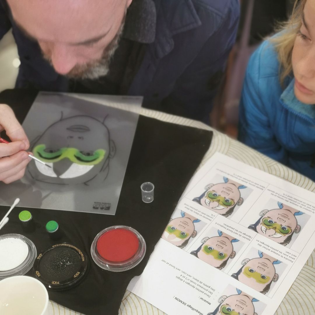 atelier découverte maquillage enfant ales