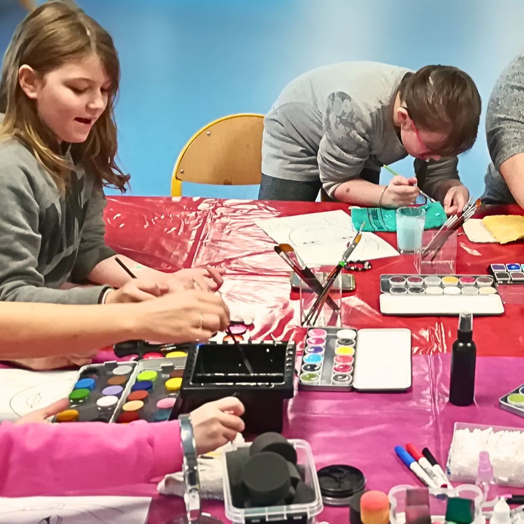 atelier maquillage artistique parents enfants ales