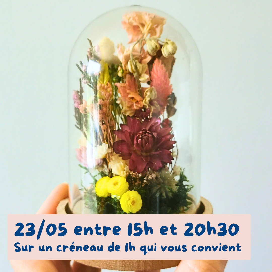 atelier cloche fleurs nimes