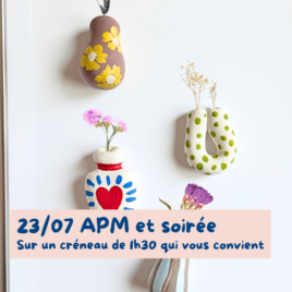 atelier creatif diy ado adulte nimes modelage mini vase